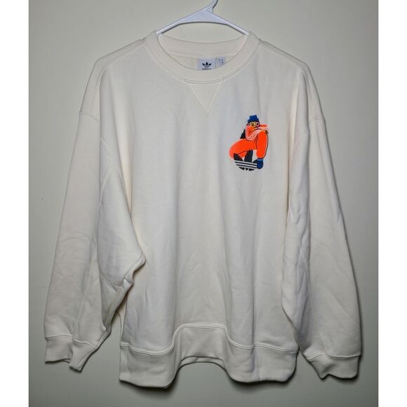 NWT|Adidas Adicolor Essentials x Egle Embroidered Sweatshirt, XS - Picture 8 of 13